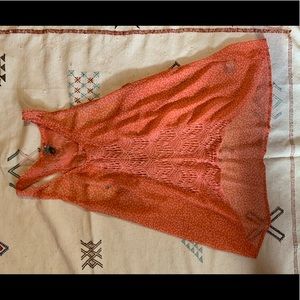 Vanity sheer tank top